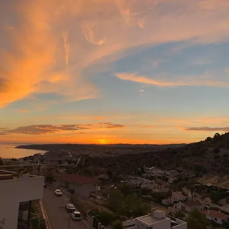 Appartamento Duplex Moderno 3 Hab Parking, Vistas Al Mar Y Terraza Sitges Esterno foto